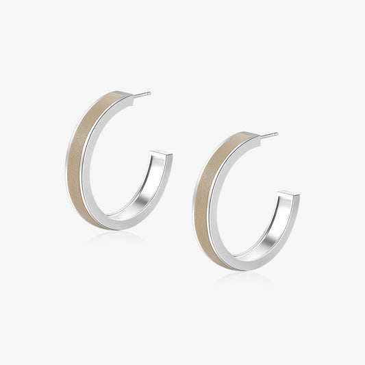 Leather Hoops(M)