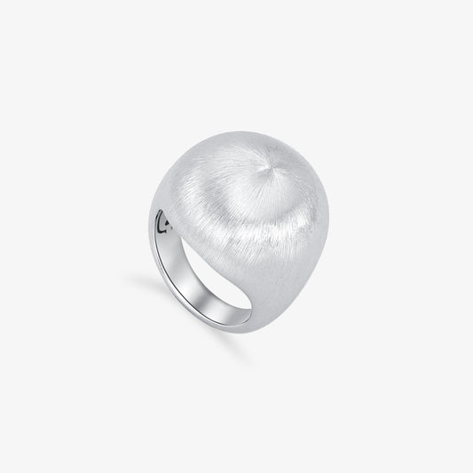 Brushed Ball Ring